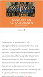 Mobile Screenshot of kantorei.katharinenbraunschweig.de